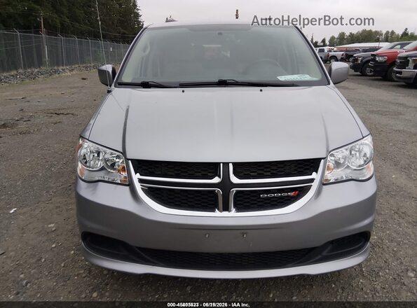 2C4RDGCG0GR374833 2016 DODGE GRAND CARAVAN Silver Instrument cluster view