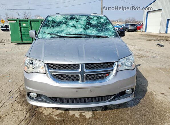 2C4RDGCG0HR562043 2017 DODGE GRAND Серебряный Вид спереди