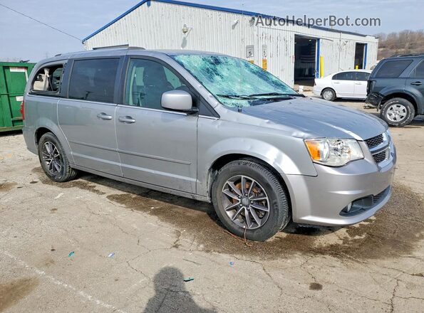 2C4RDGCG0HR562043 2017 DODGE GRAND Серебряный Передняя правая четверть