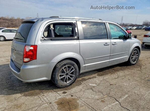 2C4RDGCG0HR562043 2017 DODGE GRAND Серебряный Задняя правая четверть