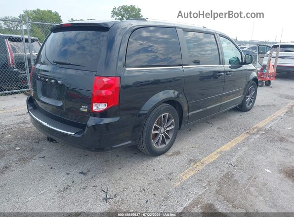 2C4RDGCG0HR600662 2017 DODGE GRAND CARAVAN Black Հետևի աջ