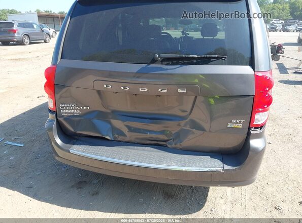 2C4RDGCG0HR716136 2017 DODGE GRAND CARAVAN Black Front view