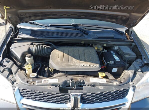 2C4RDGCG0HR716136 2017 DODGE GRAND CARAVAN Black Rear view