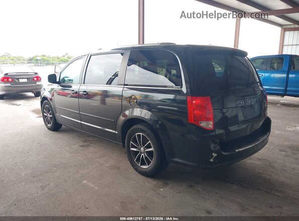2C4RDGCG0HR746785 2017 DODGE GRAND CARAVAN Black Հետևի ձախ