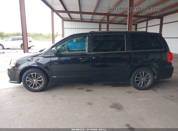 2C4RDGCG0HR746785 2017 DODGE GRAND CARAVAN Black Սալոնի 360 աստիճան տեսք