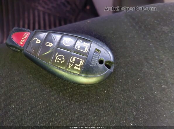 2C4RDGCG0HR746785 2017 DODGE GRAND CARAVAN Black Առջևի վահանակի տեսք