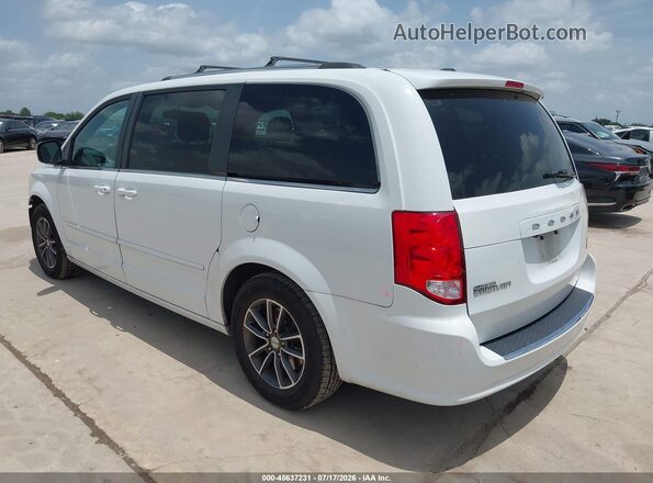 2C4RDGCG0HR807651 2017 DODGE GRAND CARAVAN Белый Задняя левая четверть