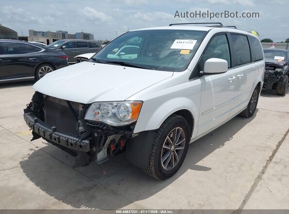 2C4RDGCG0HR807651 2017 DODGE GRAND CARAVAN Белый Передняя левая четверть