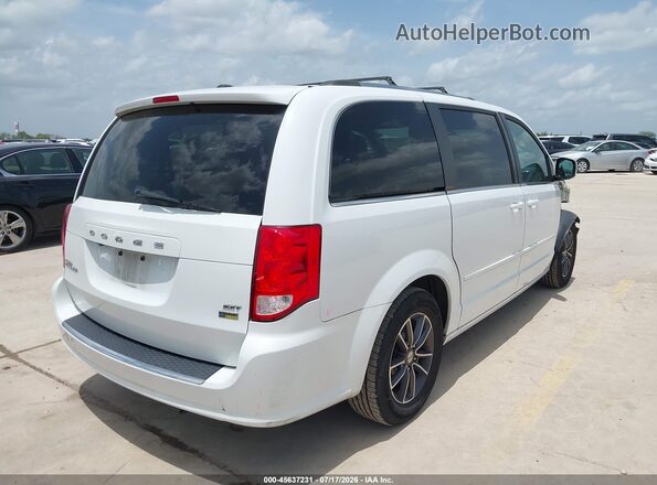2C4RDGCG0HR807651 2017 DODGE GRAND CARAVAN Белый Задняя правая четверть