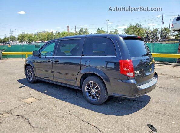 2C4RDGCG0HR848264 2017 DODGE GRAND Black უკანა მარცხენა