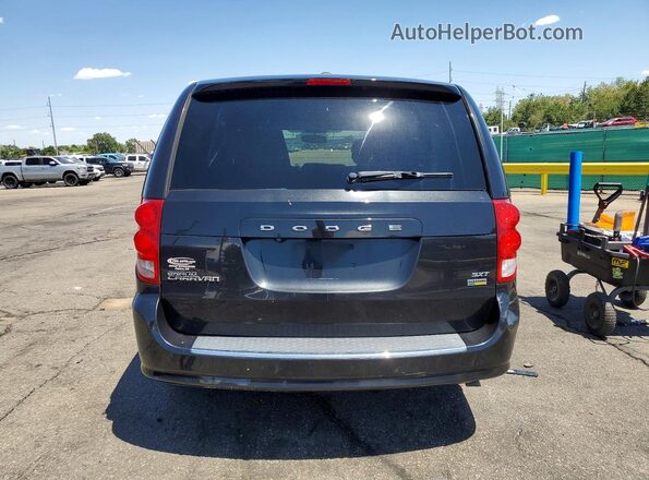 2C4RDGCG0HR848264 2017 DODGE GRAND Black უკანა ხედი