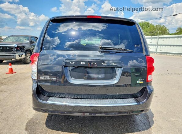 2C4RDGCG0JR207301 2018 DODGE GRAND Black Հետևի տեսք