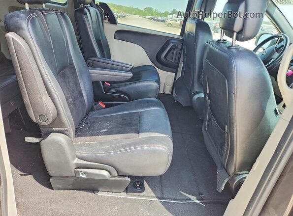 2C4RDGCG0JR241352 2018 DODGE GRAND Gray Вид задньої частини салону