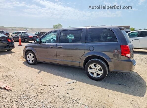 2C4RDGCG0JR241352 2018 DODGE GRAND Gray Задня ліва чверть