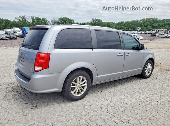 2C4RDGCG0JR302232 2018 DODGE GRAND Silver Tył prawy