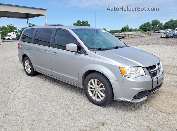 2C4RDGCG0JR302232 2018 DODGE GRAND Silver Przód prawy