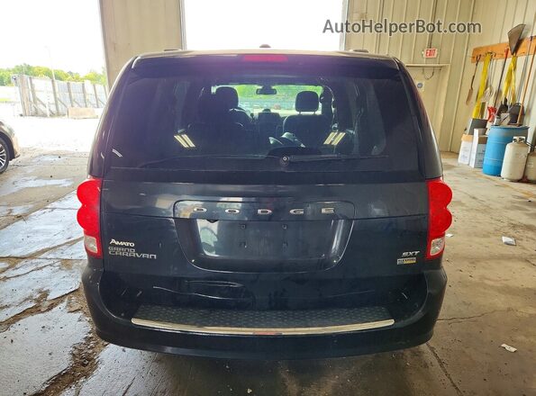 2C4RDGCG0KR763402 2019 DODGE GRAND Black უკანა ხედი