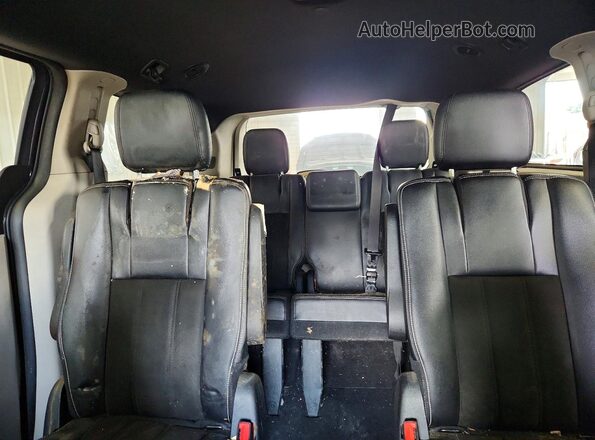 2C4RDGCG0KR763402 2019 DODGE GRAND Black უკანა სავარძლების ხედი