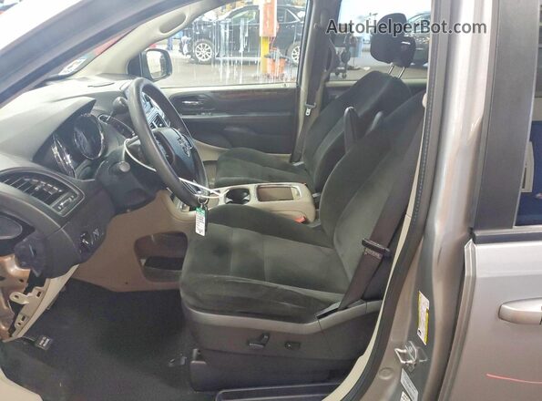 2C4RDGCG1GR180313 2016 DODGE GRAND Gray Вид салону спереду