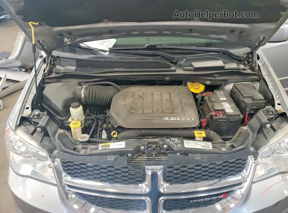 2C4RDGCG1GR180313 2016 DODGE GRAND Gray Вид підкапотного простору
