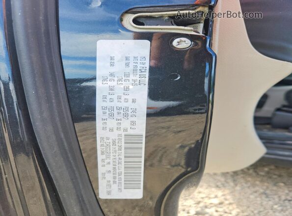 2C4RDGCG1GR181011 2016 DODGE GRAND Black VIN sticker view