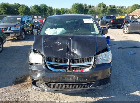 2C4RDGCG1GR181123 2016 DODGE GRAND CARAVAN Black უკანა სალონის ხედი