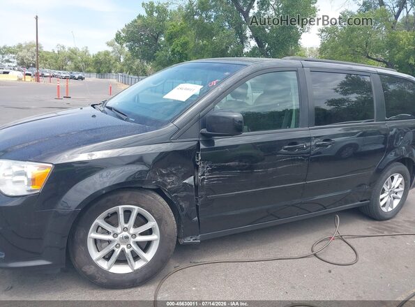 2C4RDGCG1GR273008 2016 DODGE GRAND CARAVAN Black Вид спереду