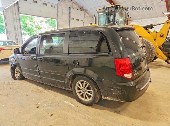 2C4RDGCG1GR318531 2016 DODGE GRAND Black Trasero izquierdo