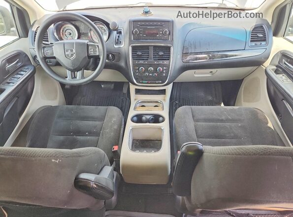 2C4RDGCG1GR323888 2016 DODGE GRAND Gray Առջևի վահանակի տեսք