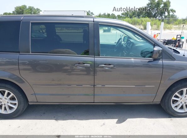 2C4RDGCG1GR356941 2016 DODGE GRAND CARAVAN Gray უკანა სალონის ხედი
