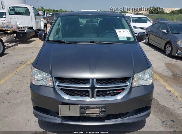 2C4RDGCG1GR356941 2016 DODGE GRAND CARAVAN Gray ხელსაწყოთა პანელის ხედი