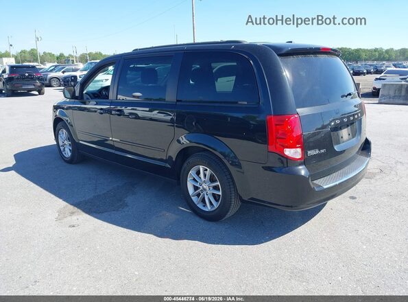 2C4RDGCG1GR365607 2016 DODGE GRAND CARAVAN Black Tył lewy