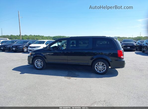 2C4RDGCG1GR365607 2016 DODGE GRAND CARAVAN Black Widok wnętrza 360 stopni