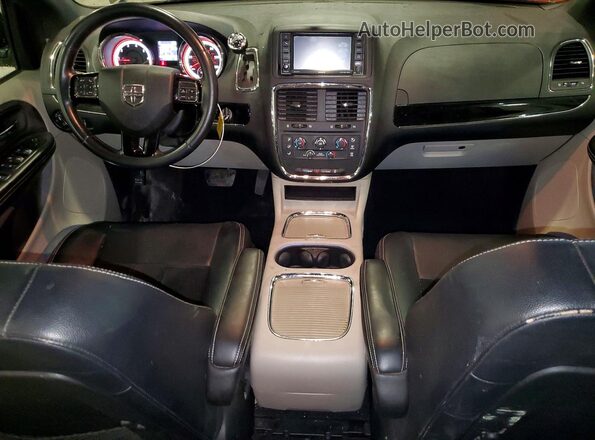 2C4RDGCG1HR711012 2017 DODGE GRAND Gray Вид панелі приладів