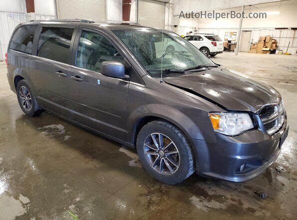 2C4RDGCG1HR711012 2017 DODGE GRAND Gray Передня права чверть