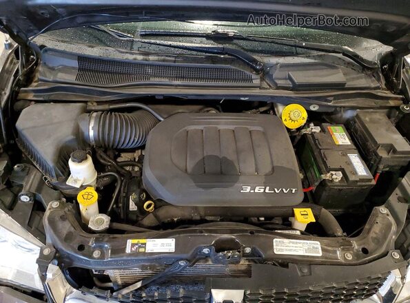 2C4RDGCG1HR711012 2017 DODGE GRAND Gray Вид підкапотного простору