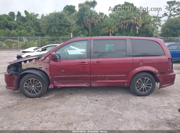 2C4RDGCG1HR726304 2017 DODGE GRAND CARAVAN Красный Панорамный вид салона 360°