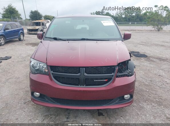 2C4RDGCG1HR726304 2017 DODGE GRAND CARAVAN Красный Вид щитка приборов