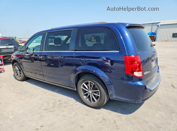2C4RDGCG1HR731003 2017 DODGE GRAND Blue Задня ліва чверть