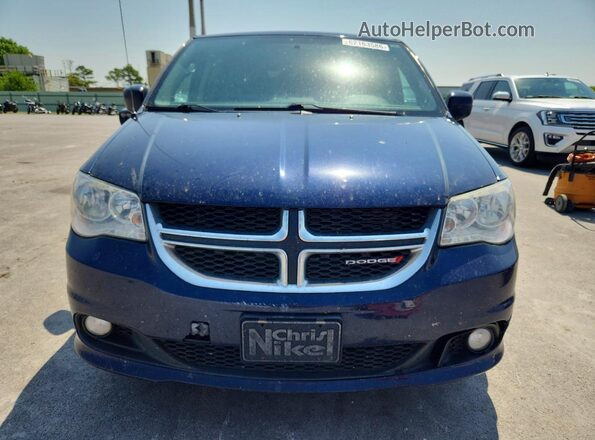2C4RDGCG1HR731003 2017 DODGE GRAND Blue Вид спереду