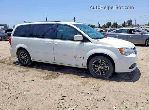 2C4RDGCG1HR761263 2017 DODGE GRAND Белый Передняя правая четверть