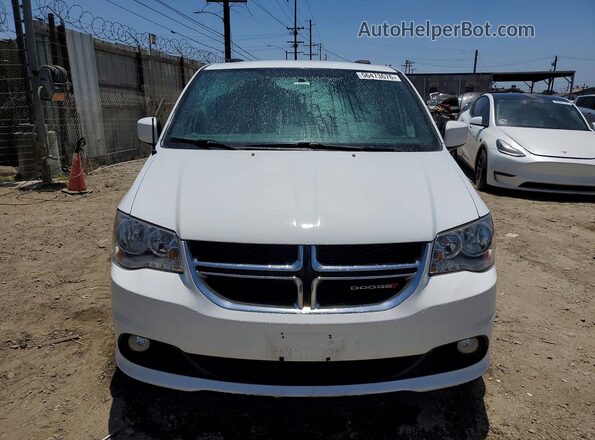2C4RDGCG1HR761263 2017 DODGE GRAND Белый Вид спереди