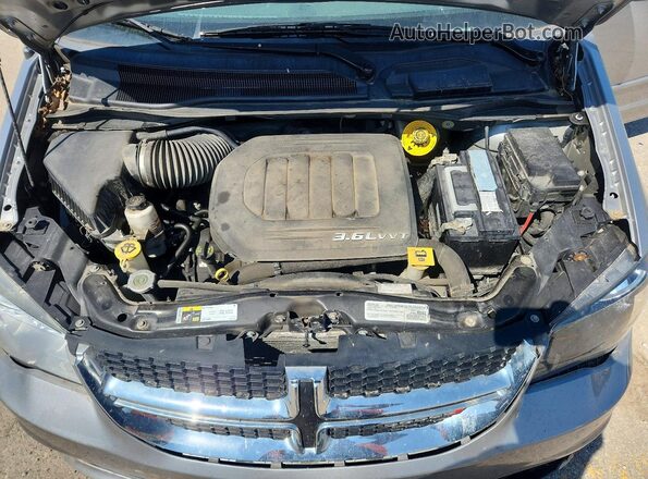 2C4RDGCG1HR772540 2017 DODGE GRAND Silver Շարժիչի բաժամունքի տեսք