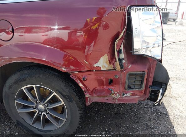 2C4RDGCG1HR807478 2017 DODGE GRAND CARAVAN Red Դիմացի տեսք