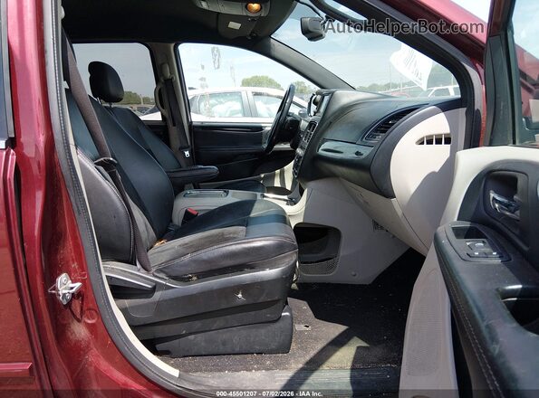 2C4RDGCG1HR807478 2017 DODGE GRAND CARAVAN Red Սալոնի դիմացի տեսք