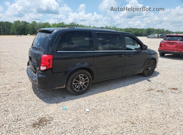 2C4RDGCG1HR824779 2017 DODGE GRAND Black Задня права чверть
