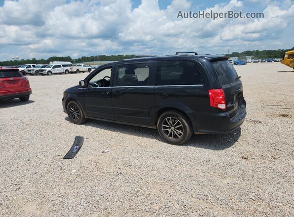 2C4RDGCG1HR824779 2017 DODGE GRAND Black Задня ліва чверть