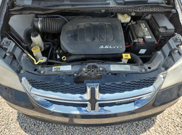 2C4RDGCG1HR824779 2017 DODGE GRAND Black Вид підкапотного простору