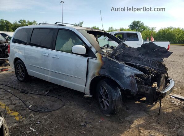 2C4RDGCG1HR863758 2017 DODGE GRAND White Przód prawy