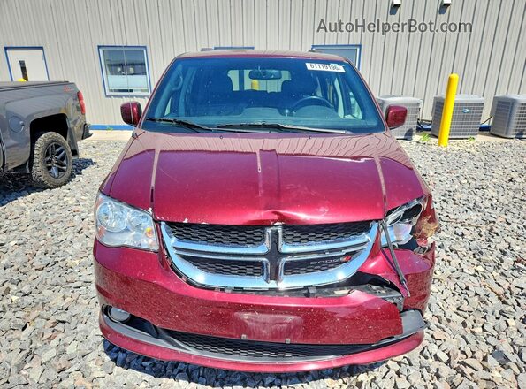2C4RDGCG1JR156312 2018 DODGE GRAND Red Դիմացի տեսք